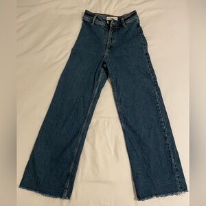 Mango Catherine Dark Blue Flare Jeans